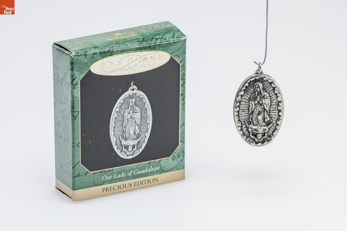 Hallmark "Our Lady of Guadalupe" Miniature Christmas Ornament, 1997