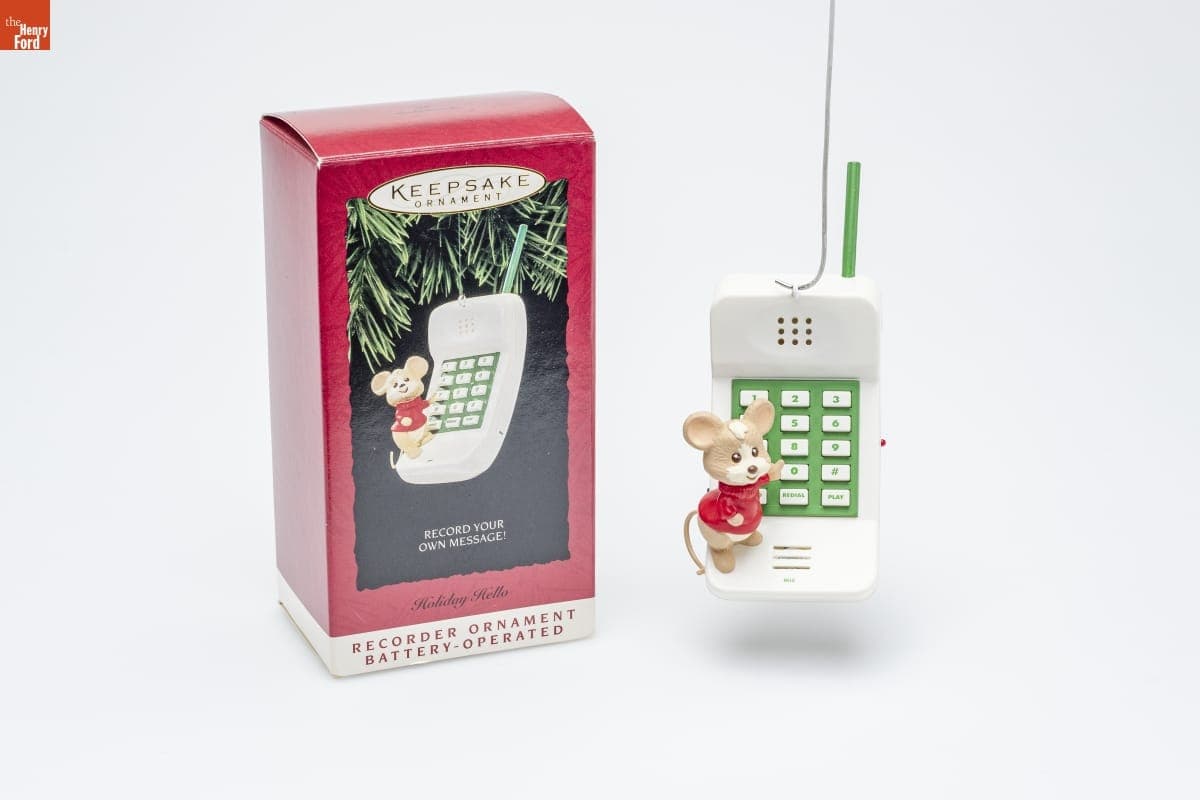 Hallmark "Holiday Hello" Christmas Ornament, 1994