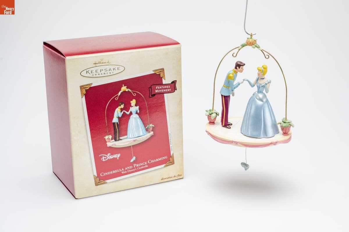 Hallmark "Walt Disney's Cinderella: Cinderella and Prince Charming" Christmas Ornament, 2003