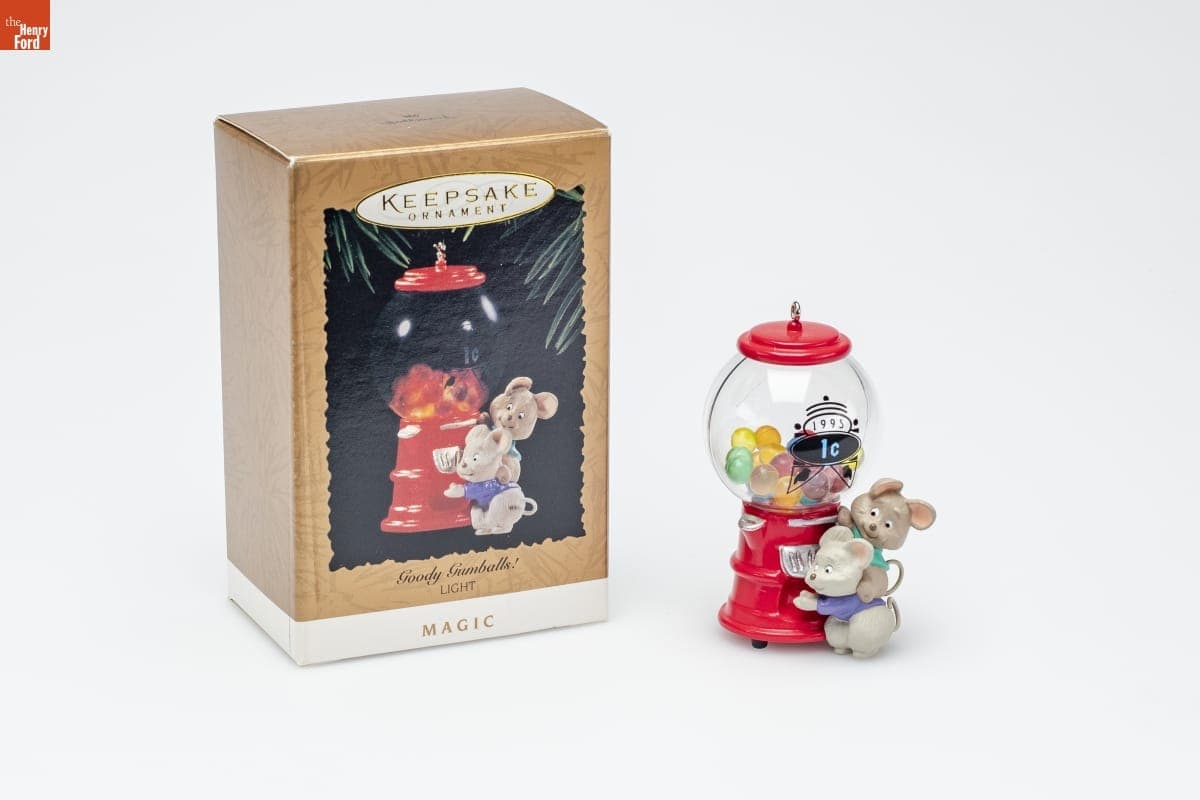 Hallmark "Goody Gumballs" Christmas Ornament, 1995