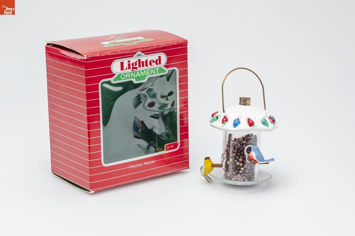 Hallmark "Festive Feeder" Christmas Ornament, 1988