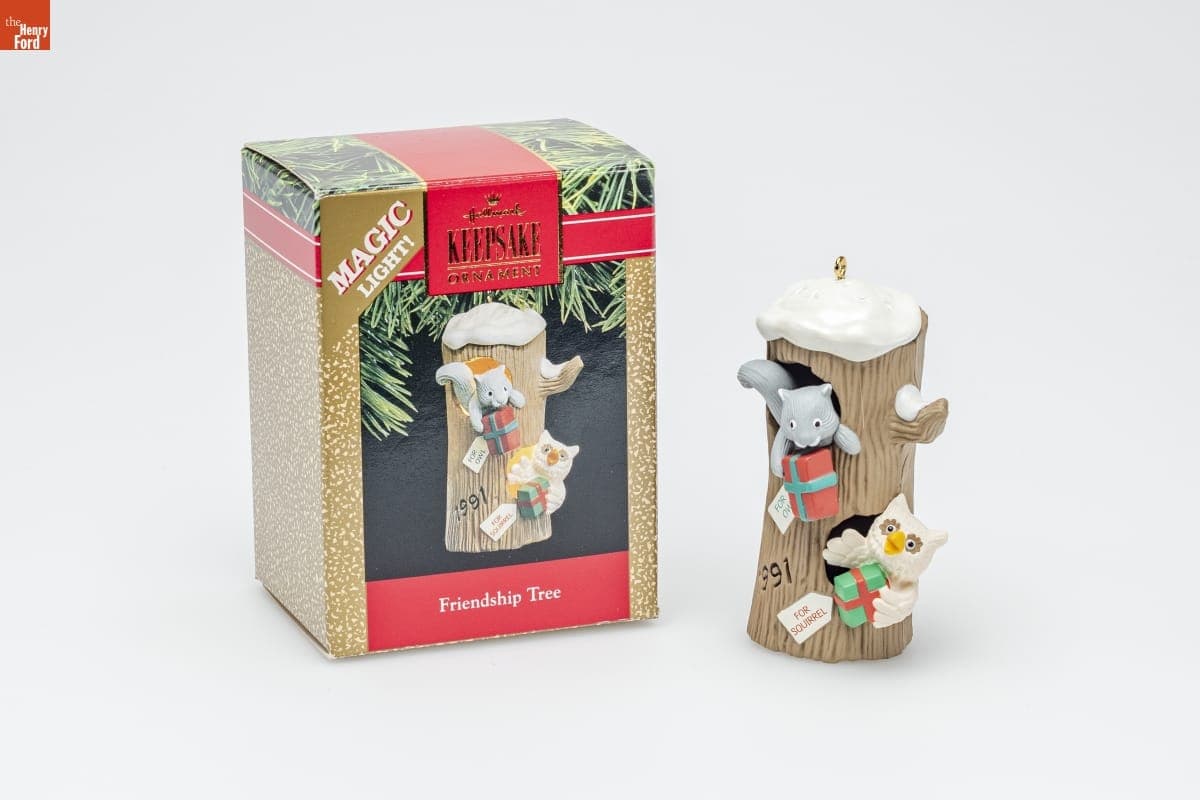 Hallmark "Friendship Tree" Christmas Ornament, 1991