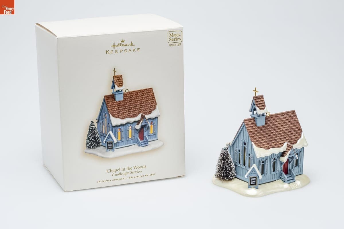 Hallmark "Candlelight Services Series: Chapel in the Woods" Christmas Ornament, 2007