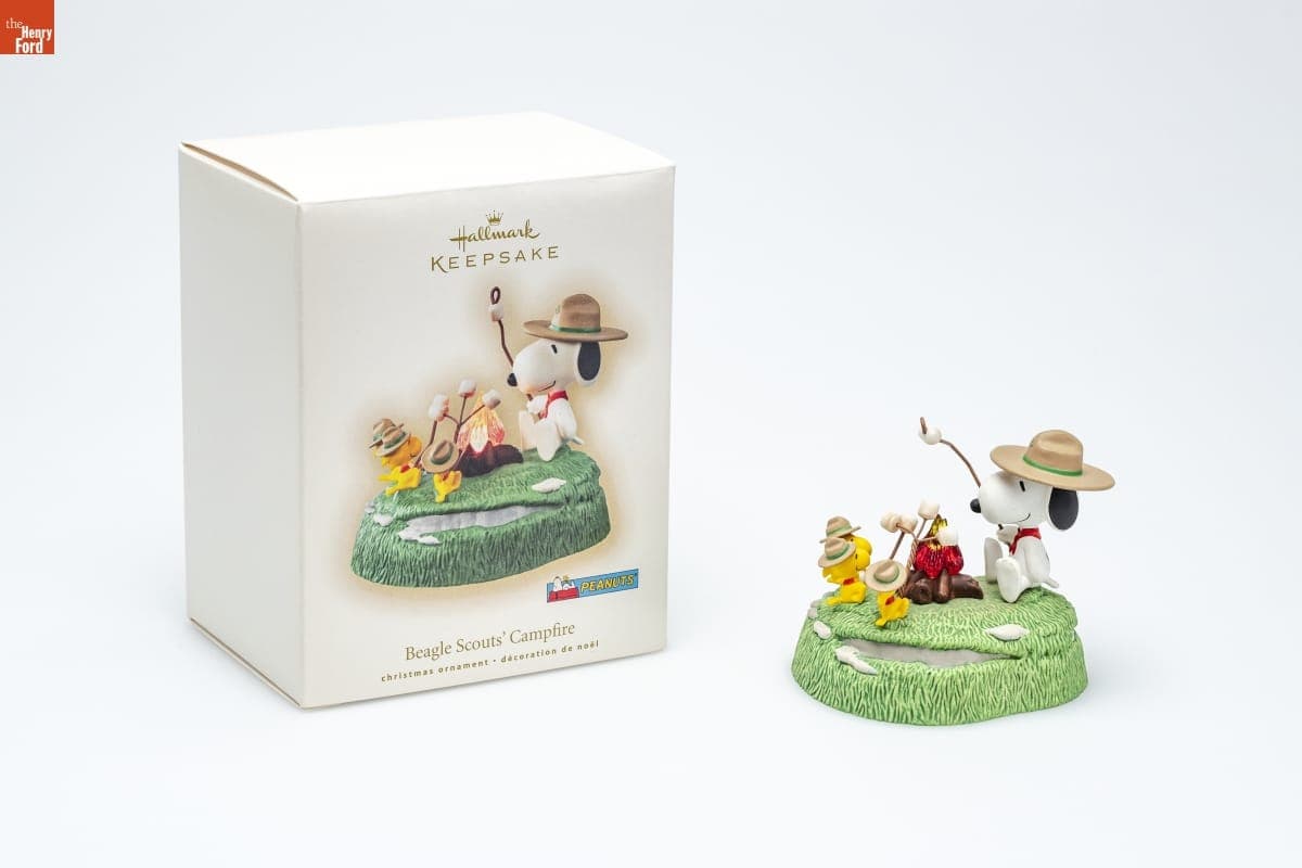 Hallmark "Beagle Scouts' Campfire" Christmas Ornament, 2007