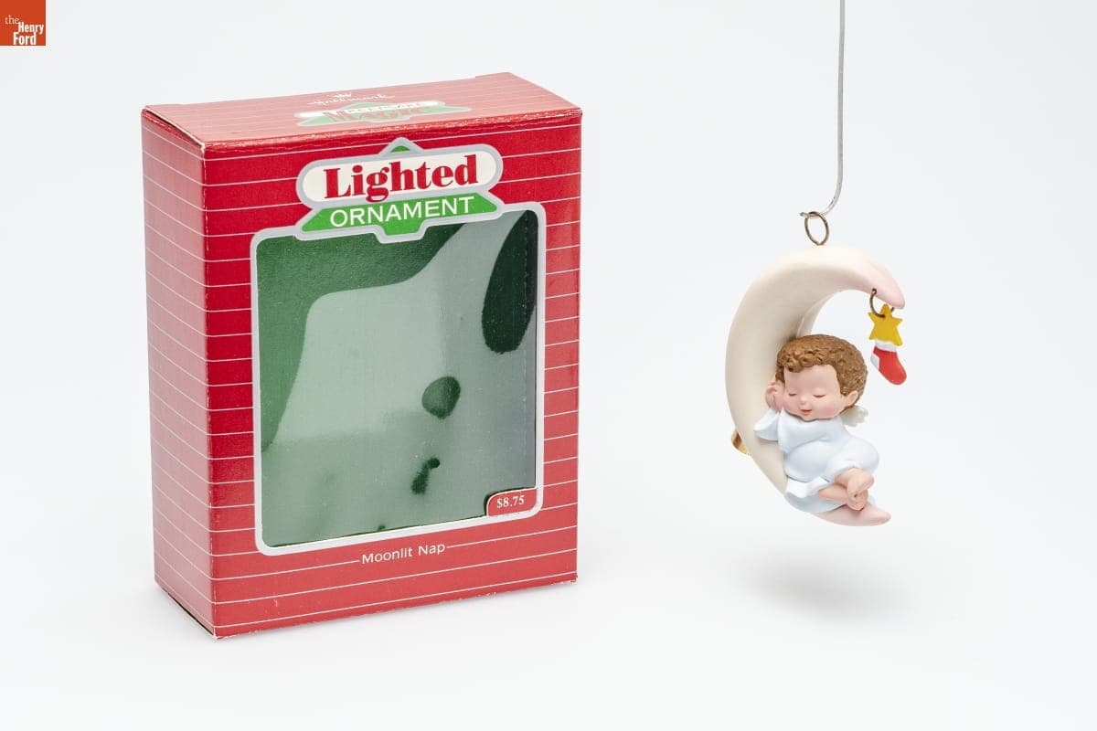 Hallmark "Moonlit Nap" Christmas Ornament, 1988