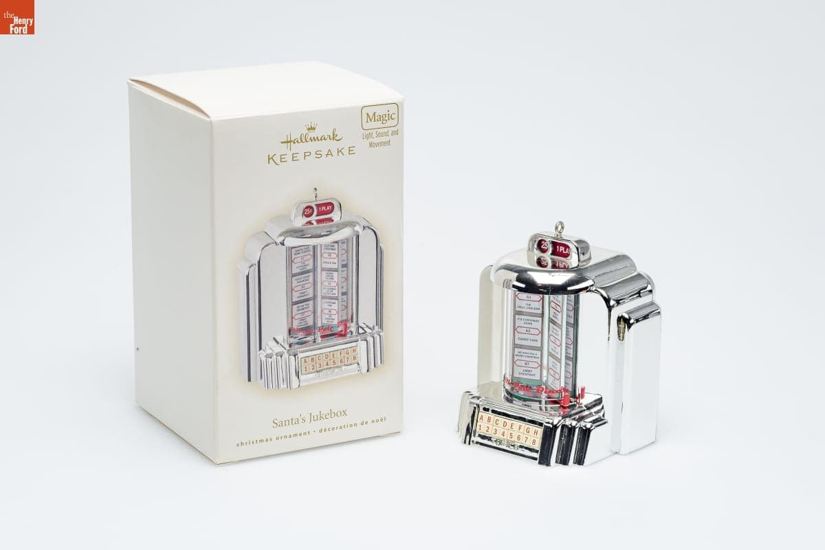 Hallmark "Santa's Jukebox" Christmas Ornament, 2007