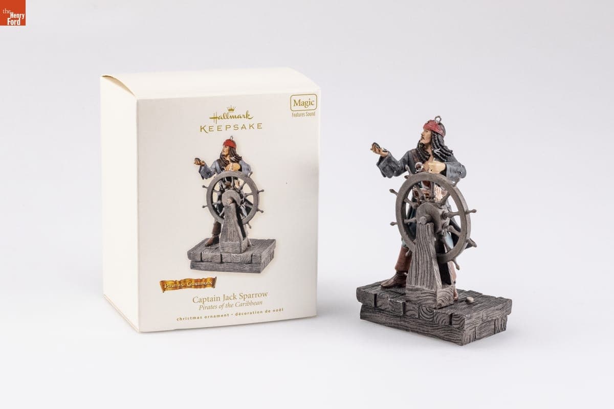 Hallmark "Disney's Pirates of the Caribbean: Captain Jack Sparrow" Christmas Ornament, 2008