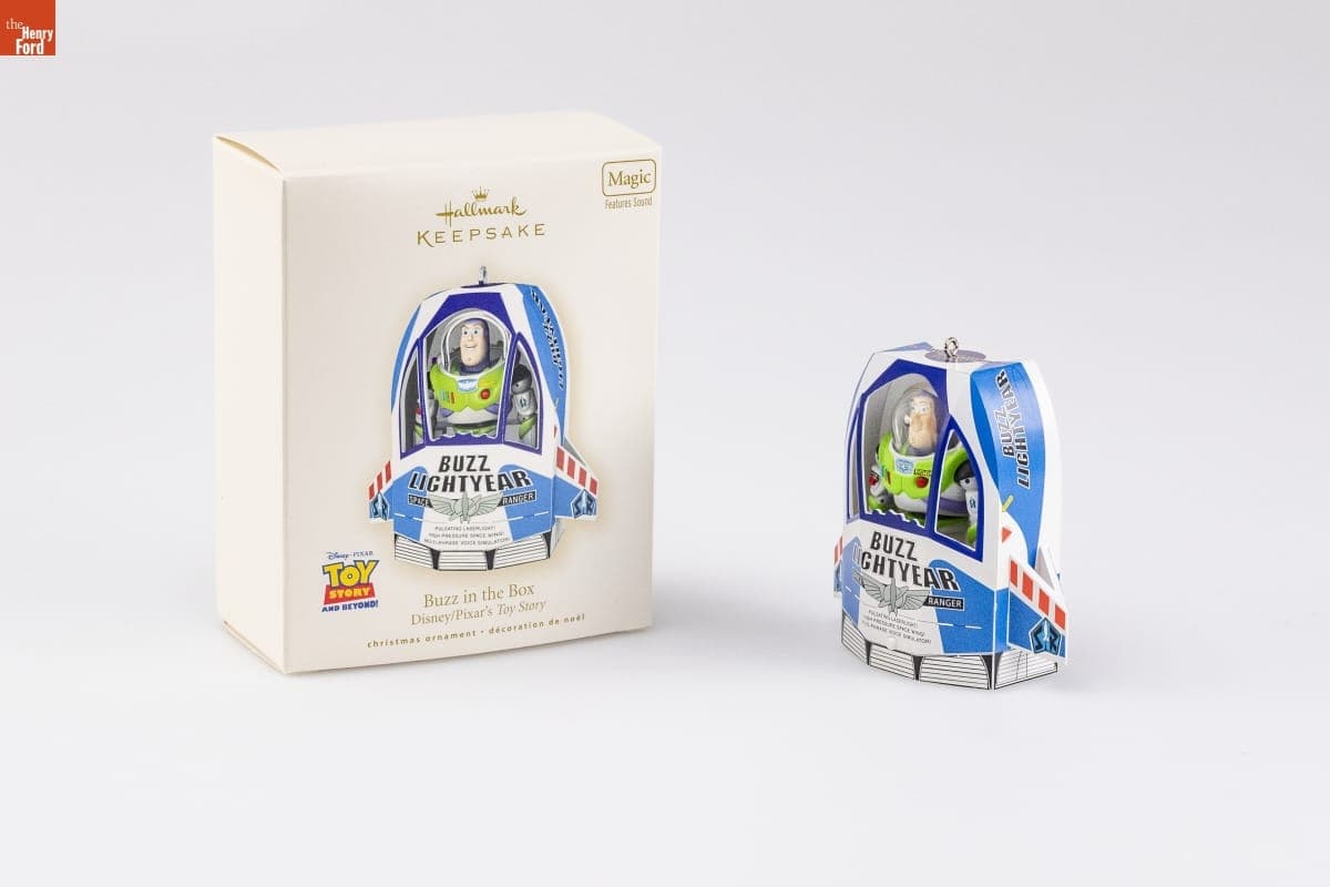 Hallmark "Disney/Pixar's Toy Story: Buzz in the Box" Christmas Ornament, 2008
