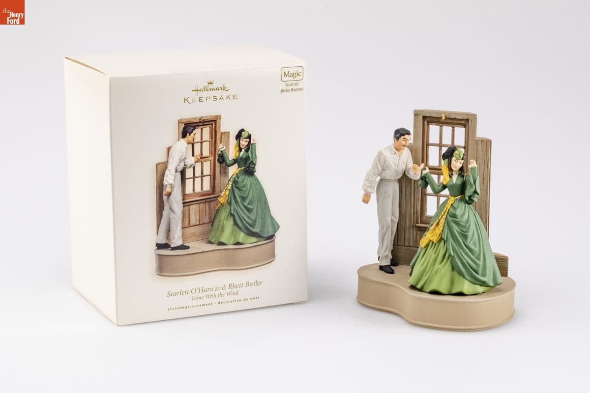 Hallmark "Gone with the Wind: Scarlett O'Hara and Rhett Butler" Christmas Ornament, 2007