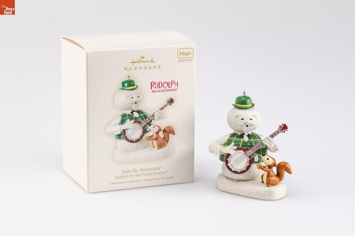 Hallmark "Rudolph the Red-Nosed Reindeer: Sam the Snowman" Christmas Ornament, 2008
