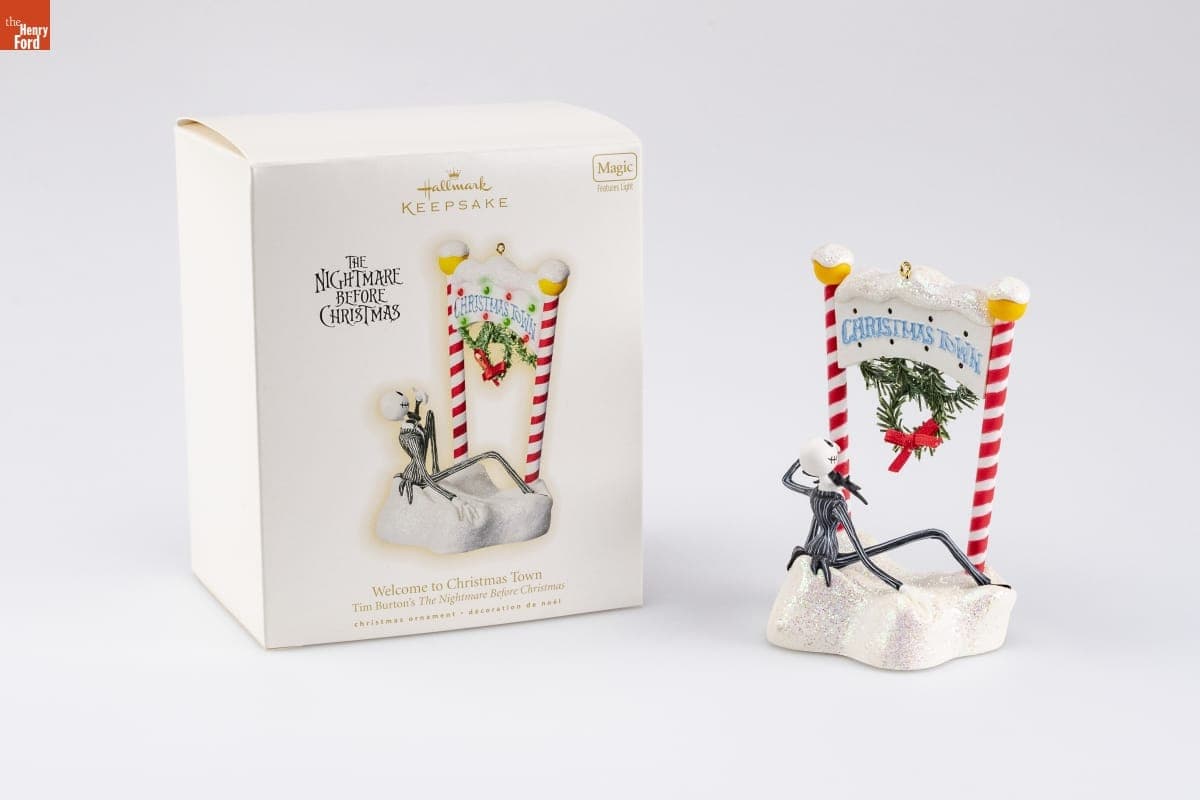 Hallmark "Tim Burton's The Nightmare Before Christmas: Welcome to Christmas Town" Christmas Ornament, 2009