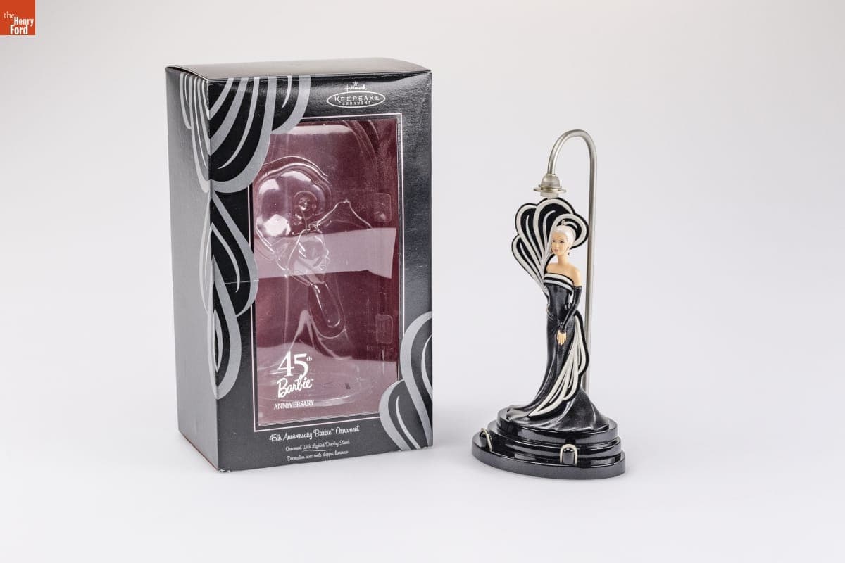 Hallmark "45th Anniversary Barbie" Christmas Ornament, 2004