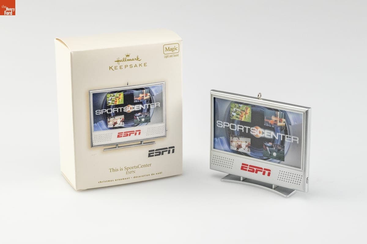 Hallmark "ESPN: This is SportsCenter" Christmas Ornament, 2007