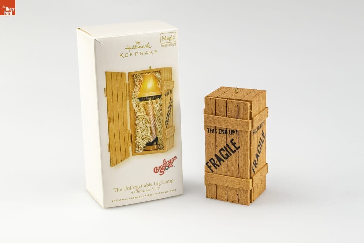 Hallmark "A Christmas Story: The Unforgettable Leg Lamp" Christmas Ornament, 2008