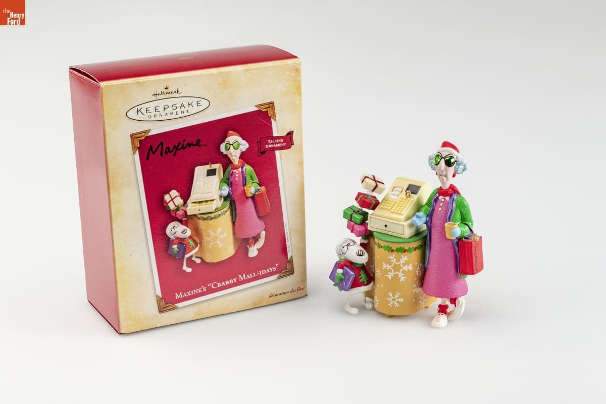 Hallmark "Maxine's "Crabby Mall-idays"" Christmas Ornament, 2004