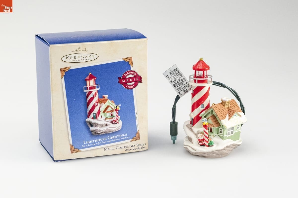 Hallmark "Lighthouse Greetings Series" Christmas Ornament, 2003