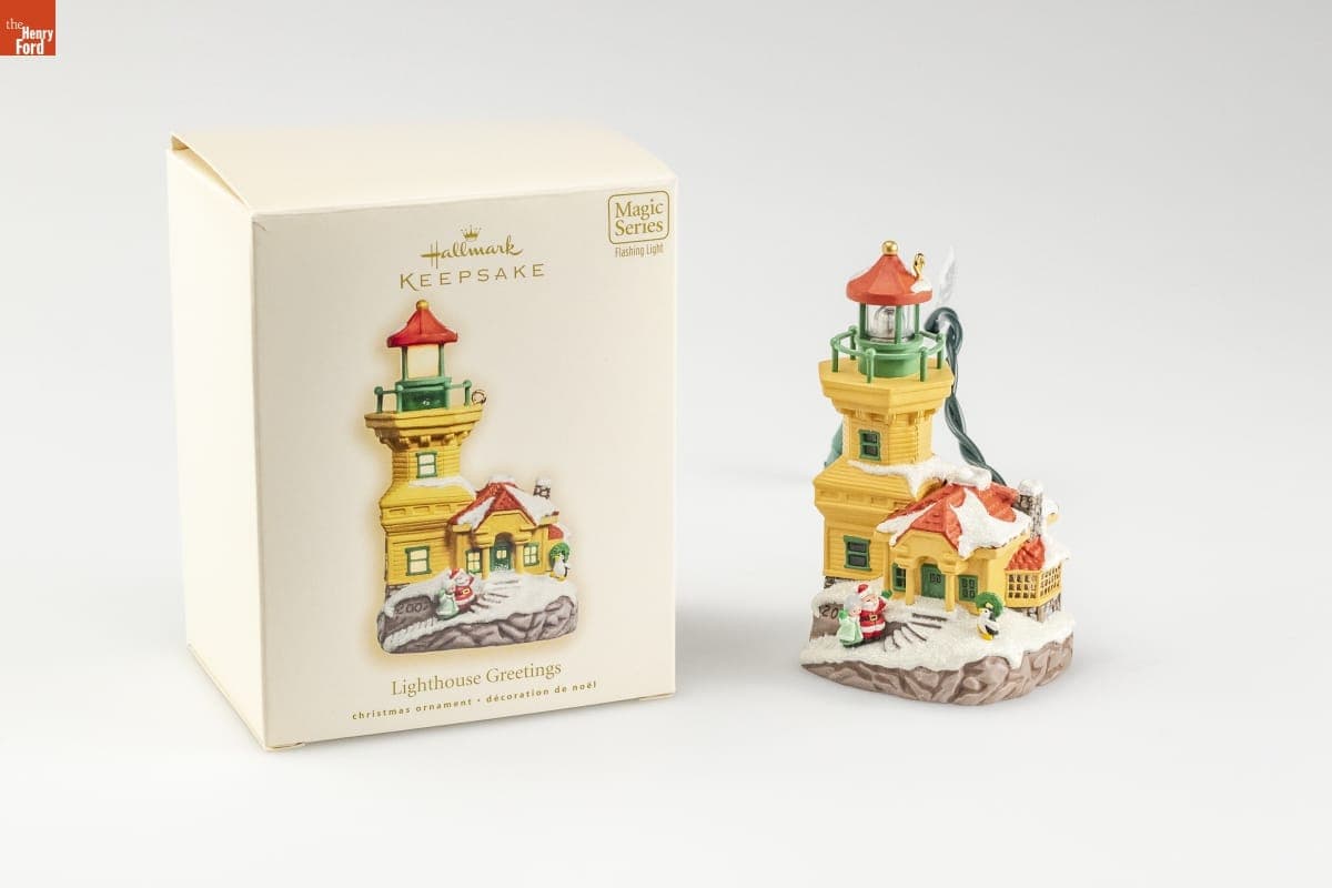 Hallmark "Lighthouse Greetings Series" Christmas Ornament, 2007