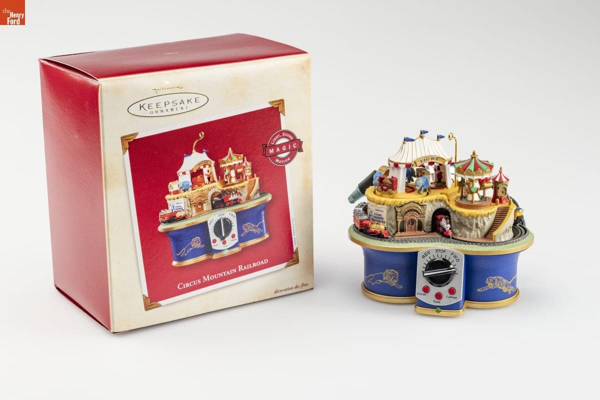 Hallmark "Circus Mountain Railroad" Christmas Ornament, 2002