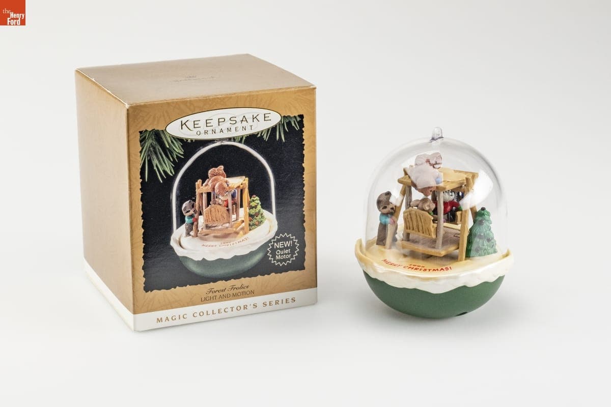Hallmark "Forest Frolics Series" Christmas Ornament, 1995