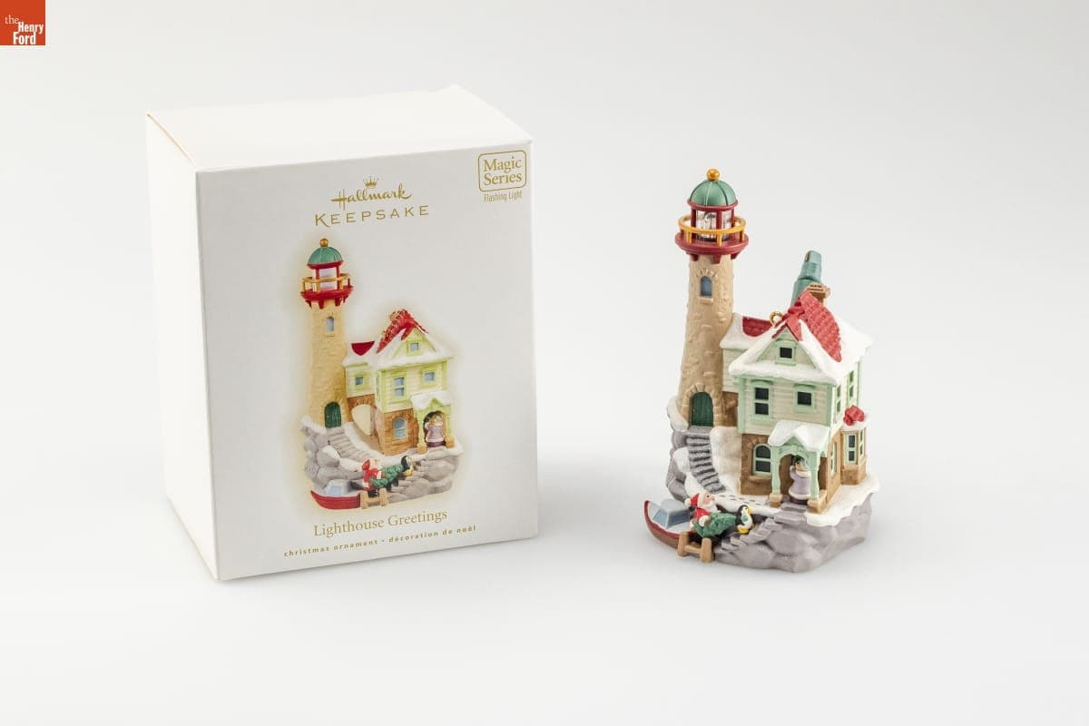 Hallmark "Lighthouse Greetings Series" Christmas Ornament, 2009