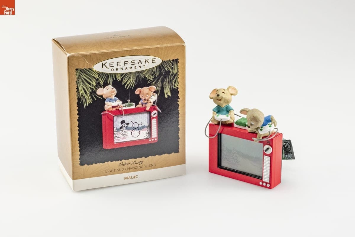 Hallmark "Video Party" Christmas Ornament, 1996