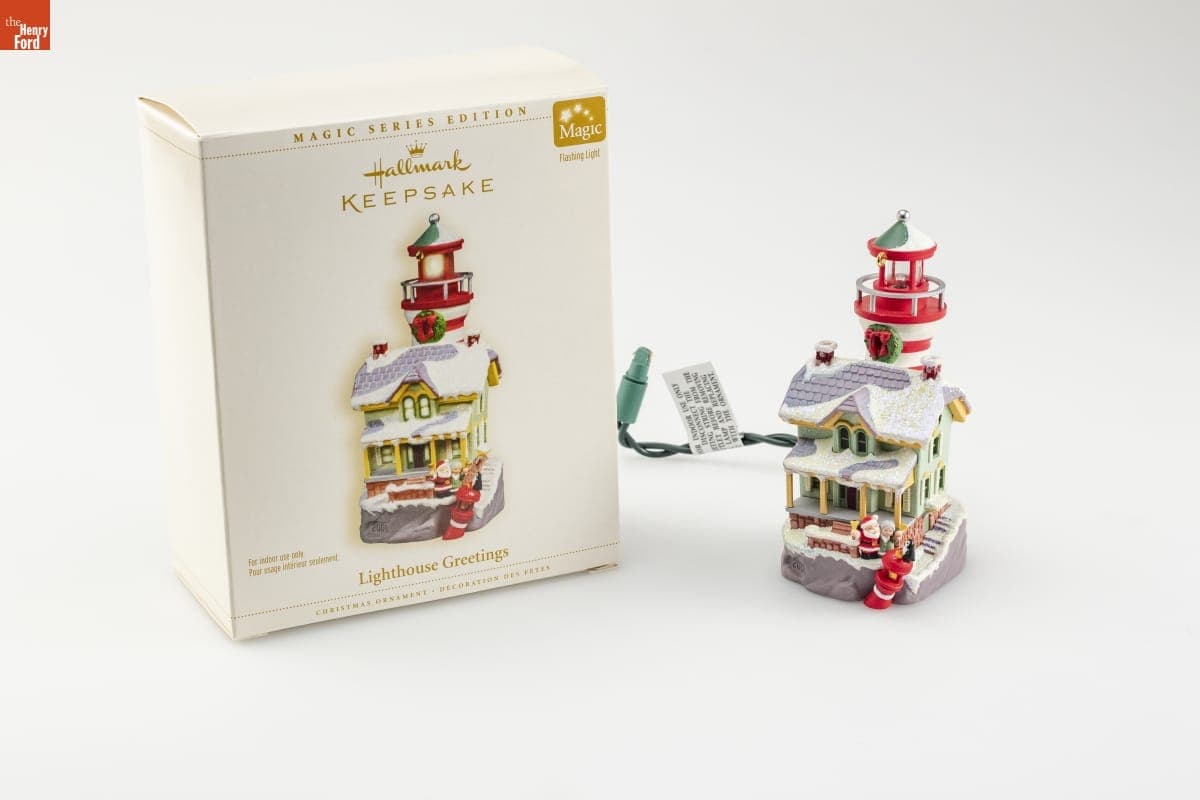 Hallmark "Lighthouse Greetings Series" Christmas Ornament, 2006