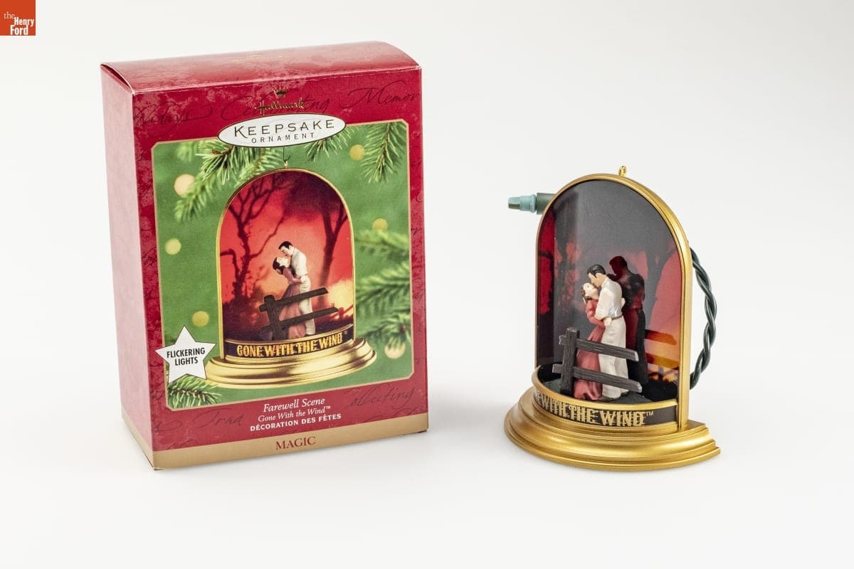 Hallmark "Gone With the Wind: Farewell Scene" Christmas Ornament, 2001
