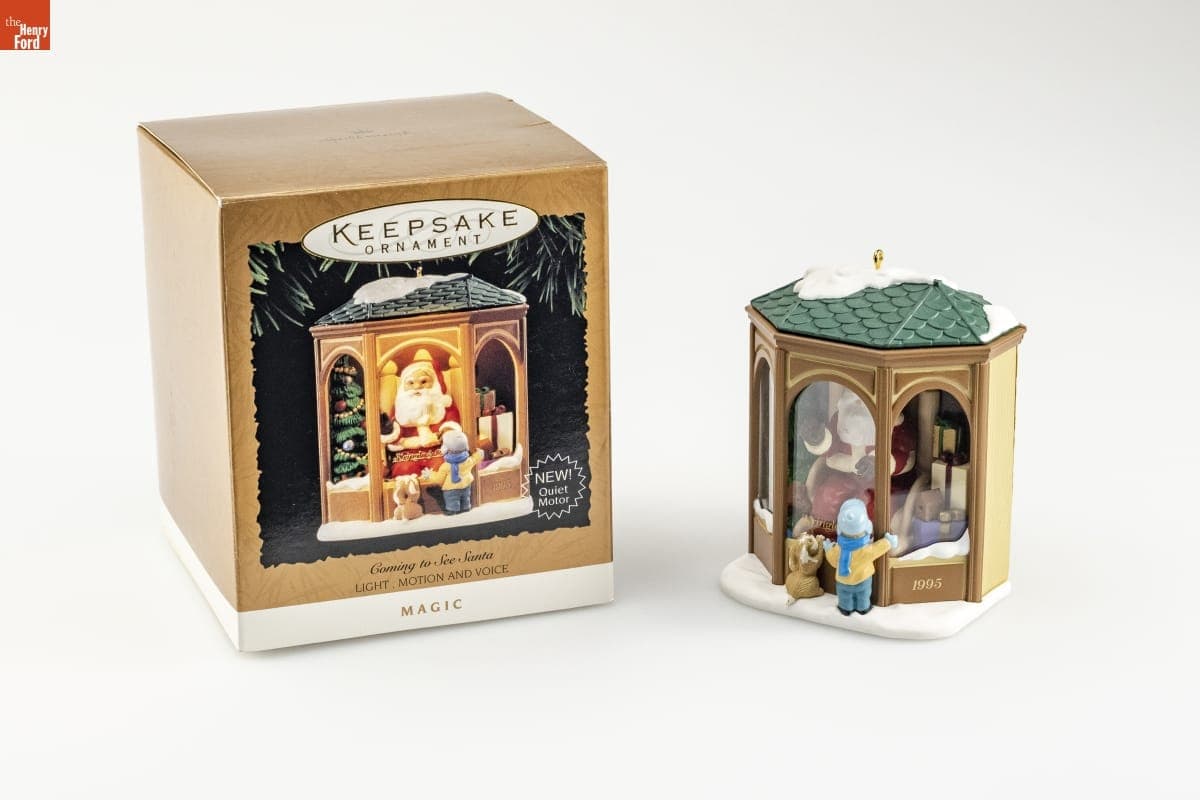 Hallmark "Coming to See Santa" Christmas Ornament, 1995