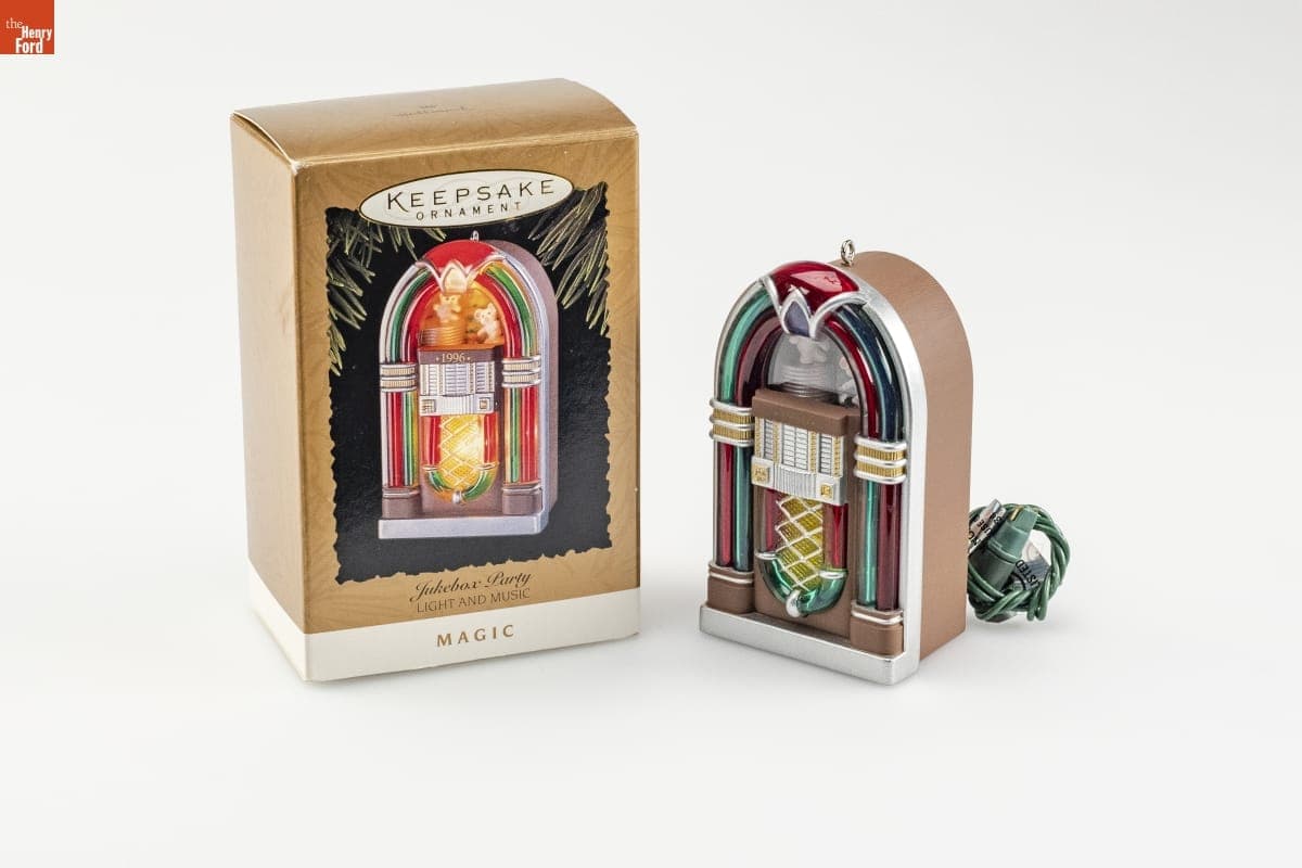 Hallmark "Jukebox Party" Christmas Ornament, 1996