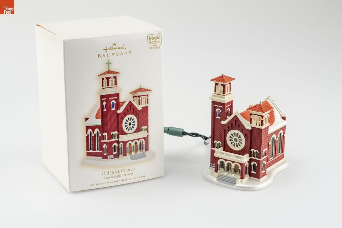 Hallmark "Candlelight Services Series: Old Brick Church" Christmas Ornament, 2009
