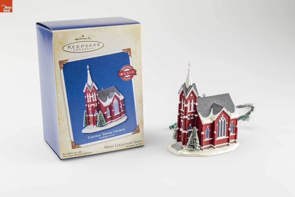 Hallmark "Candlelight Services Series: Central Tower Church" Christmas Ornament, 2005