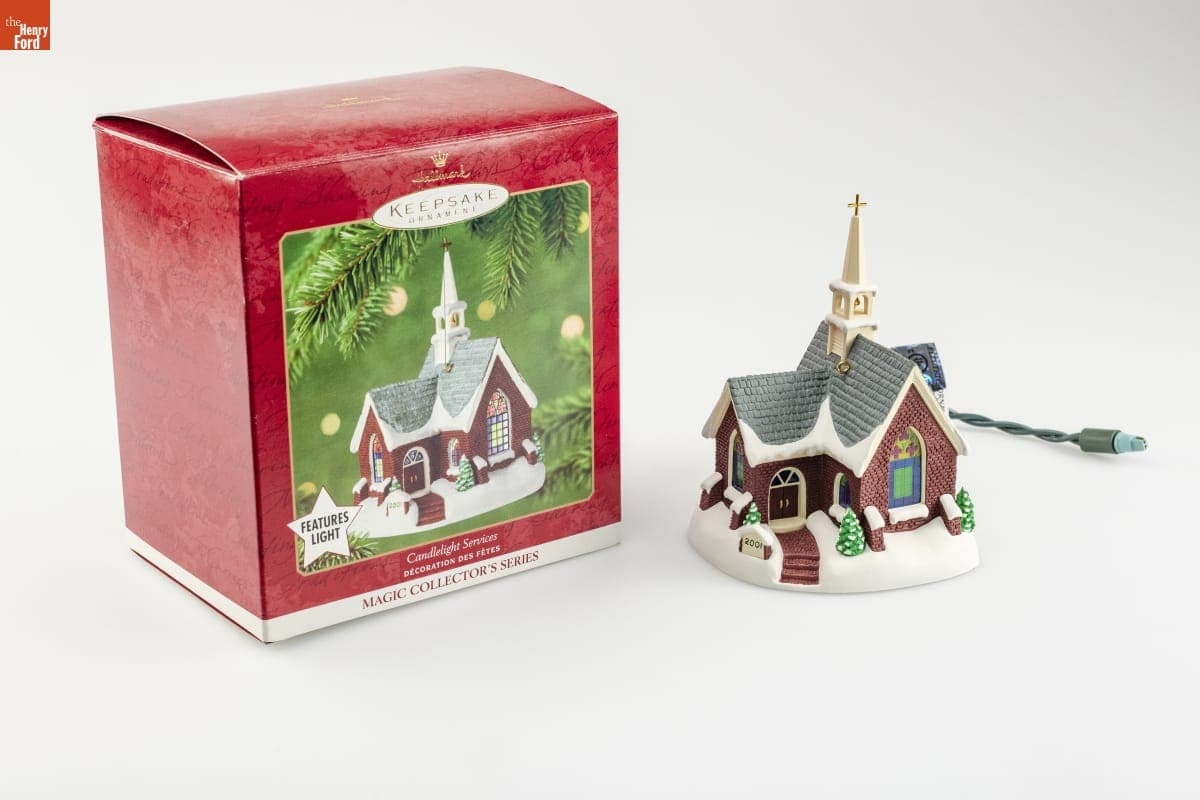 Hallmark "Candlelight Services Series" Christmas Ornament, 2001