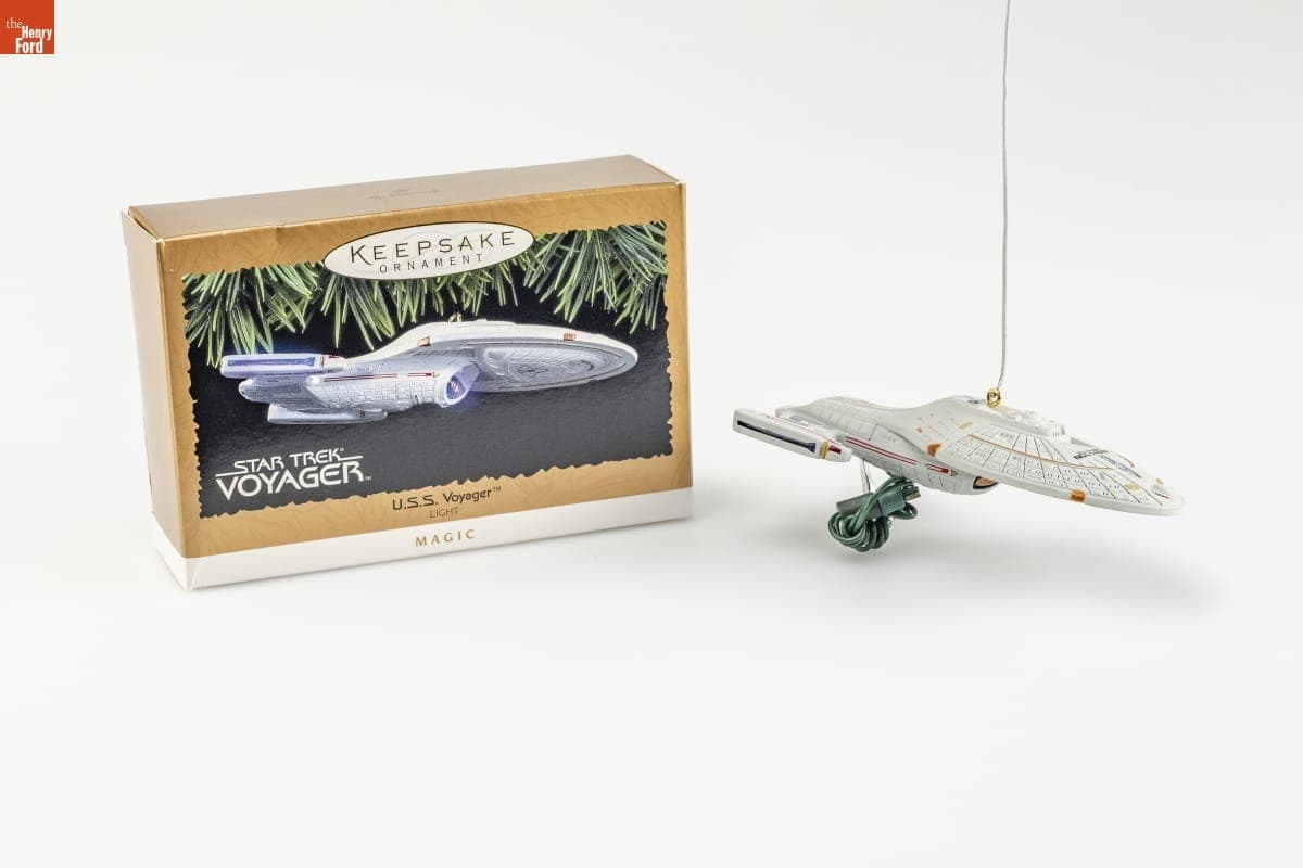 Hallmark "Star Trek Voyager: U.S.S. Voyager" Christmas Ornament, 1996