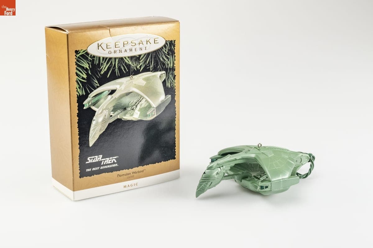Hallmark "Star Trek The Next Generation: Romulan Warbird" Christmas Ornament, 1995