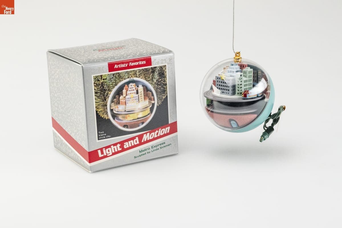 Hallmark "Artists' Favorites: Metro Express" Christmas Ornament, 1989
