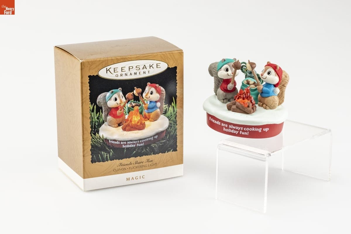 Hallmark "Friends Share Fun" Christmas Ornament, 1995