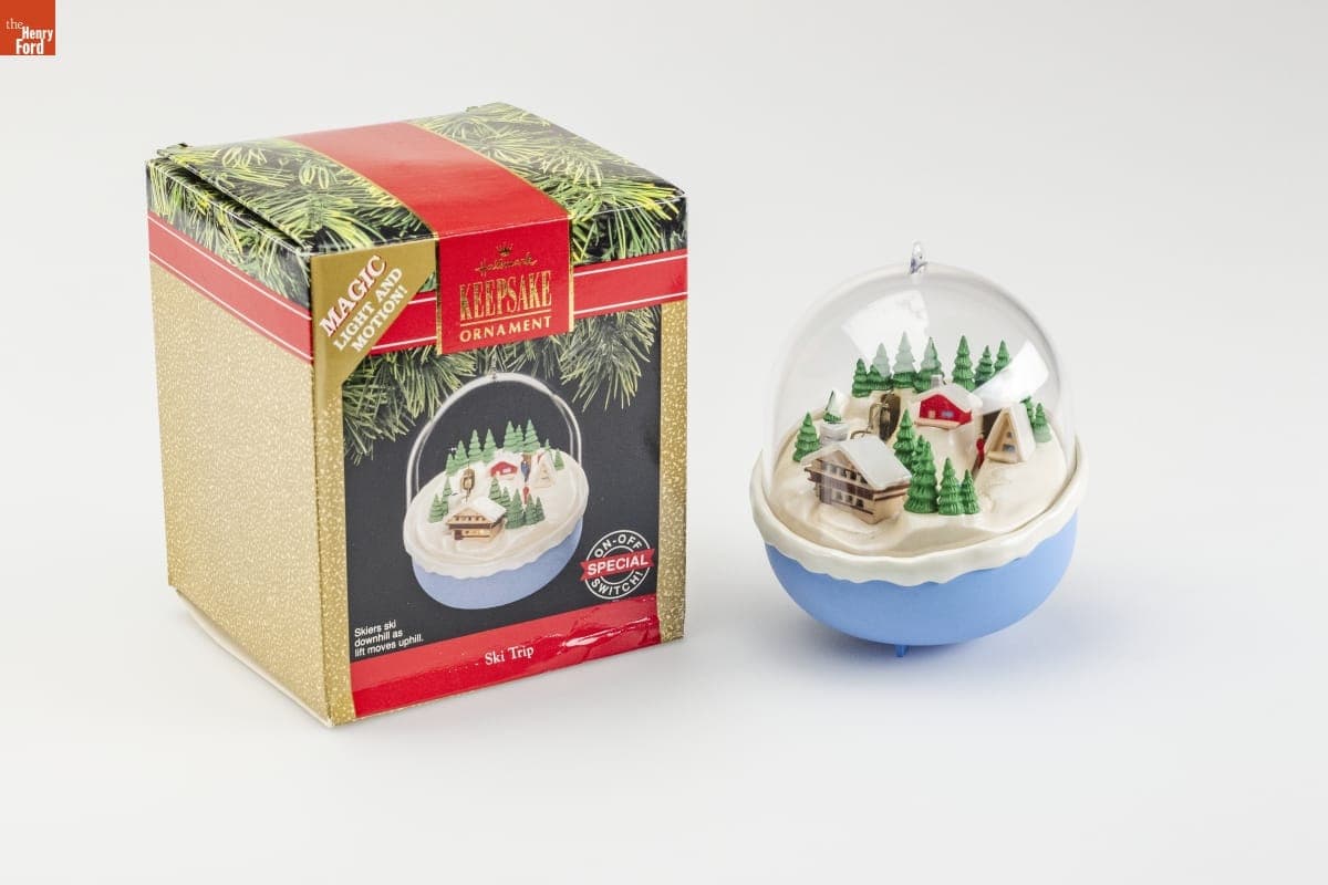 Hallmark "Ski Trip" Christmas Ornament, 1991
