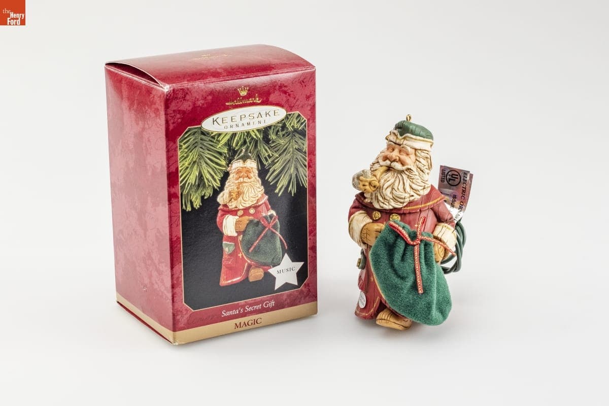 Hallmark "Santa's Secret Gift" Christmas Ornament, 1997
