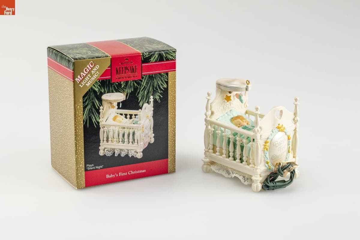 Hallmark "Baby's First Christmas" Christmas Ornament, 1992