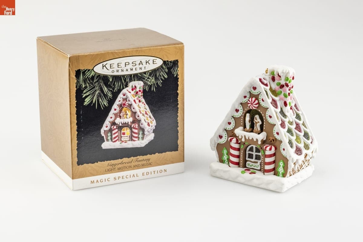 Hallmark "Gingerbread Fantasy" Christmas Ornament, 1994