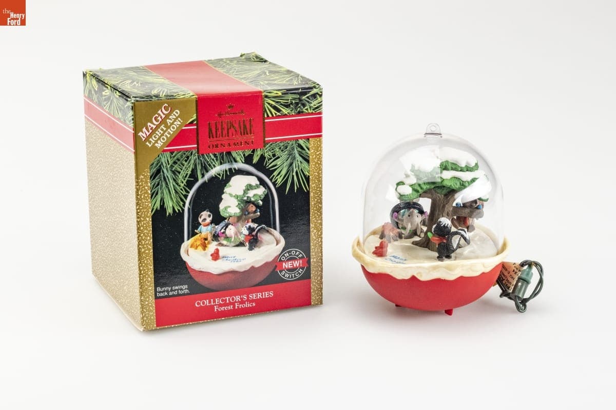 Hallmark "Forest Frolics Series" Christmas Ornament, 1990