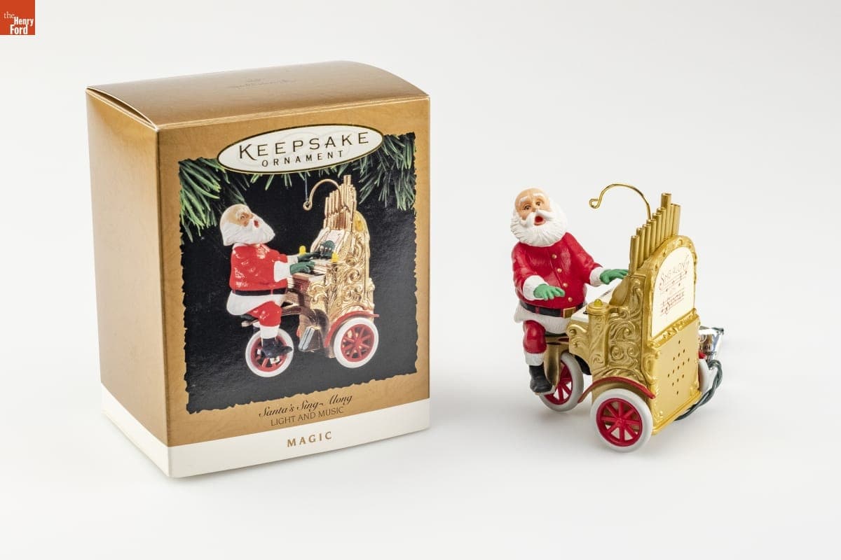 Hallmark "Santa's Sing-Along" Christmas Ornament, 1994