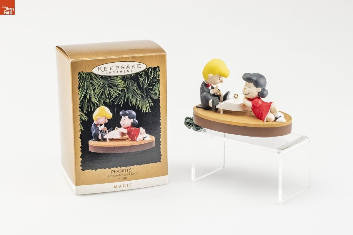 Hallmark "PEANUTS: Schroeder and Lucy" Christmas Ornament, 1996