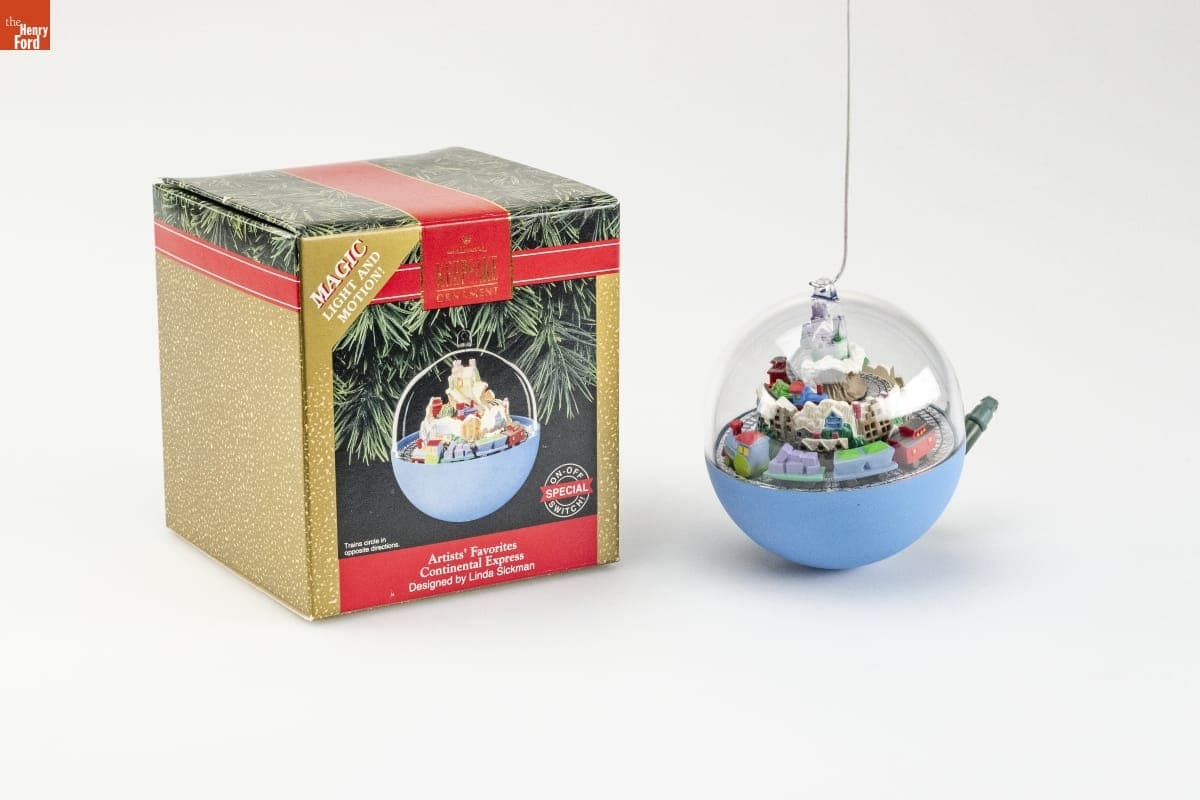 Hallmark "Artists' Favorites: Continental Express" Christmas Ornament, 1992