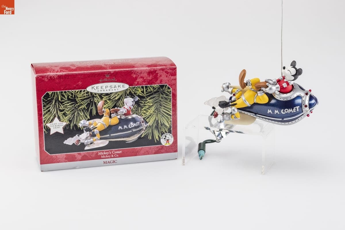 Hallmark "Mickey & Co: Mickey's Comet" Christmas Ornament, 1998