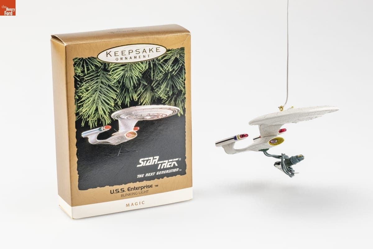 Hallmark "Star Trek The Next Generation: U.S.S. Enterprise" Christmas Ornament, 1993