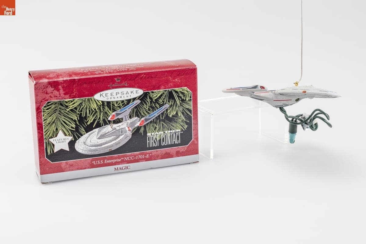 Hallmark "STAR TREK First Contact: U.S.S. Enterprise NCC-1701-E" Christmas Ornament, 1998