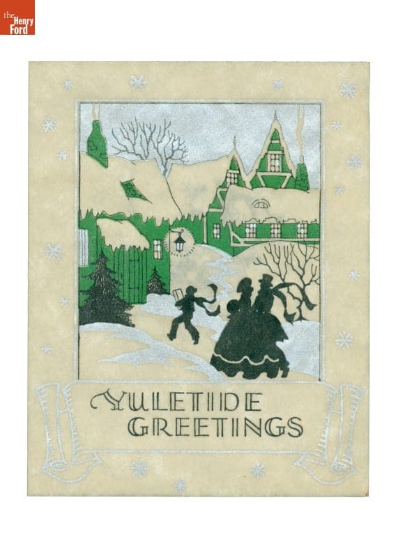 "Yuletide Greetings," 1934