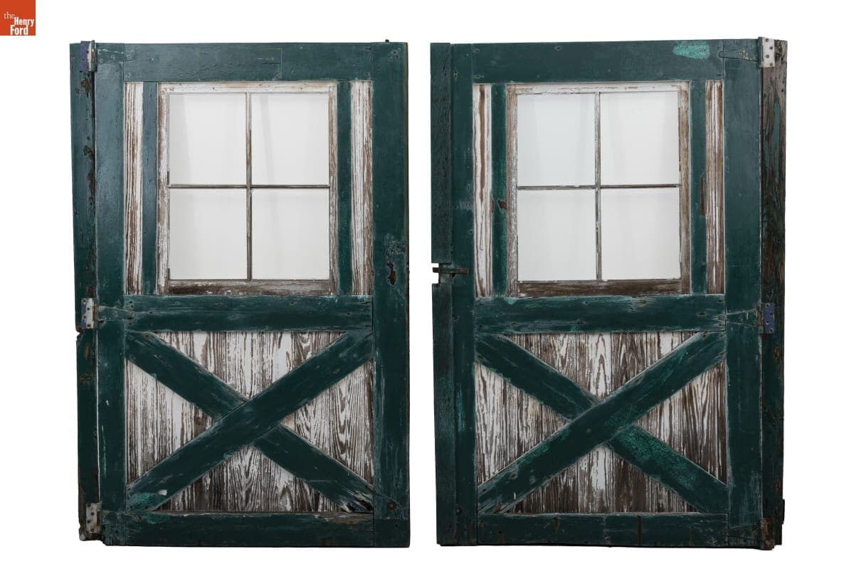 Doors from the Gasoline Alley Pit Garages at the Indianapolis Motor Speedway