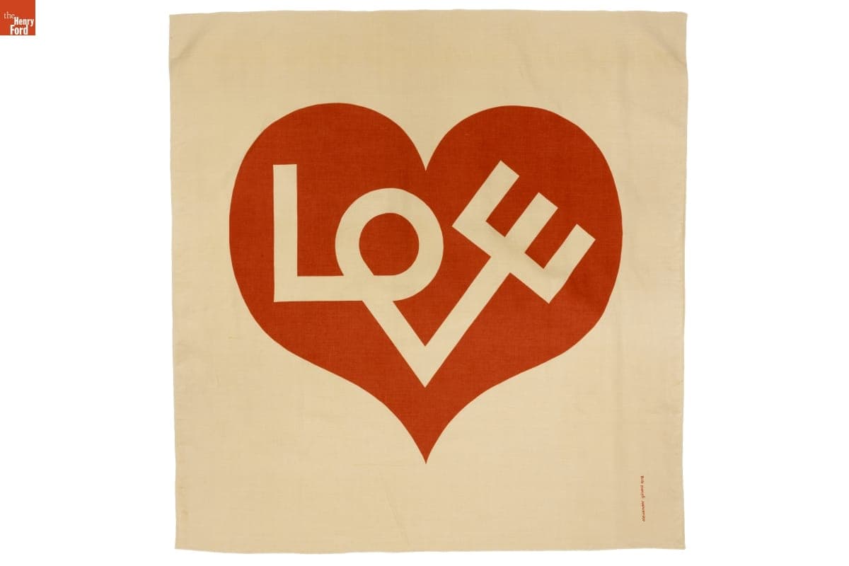 Environmental Enrichment Panel, "Love Heart," Designed by Alexander Girard for Herman Miller, 1972